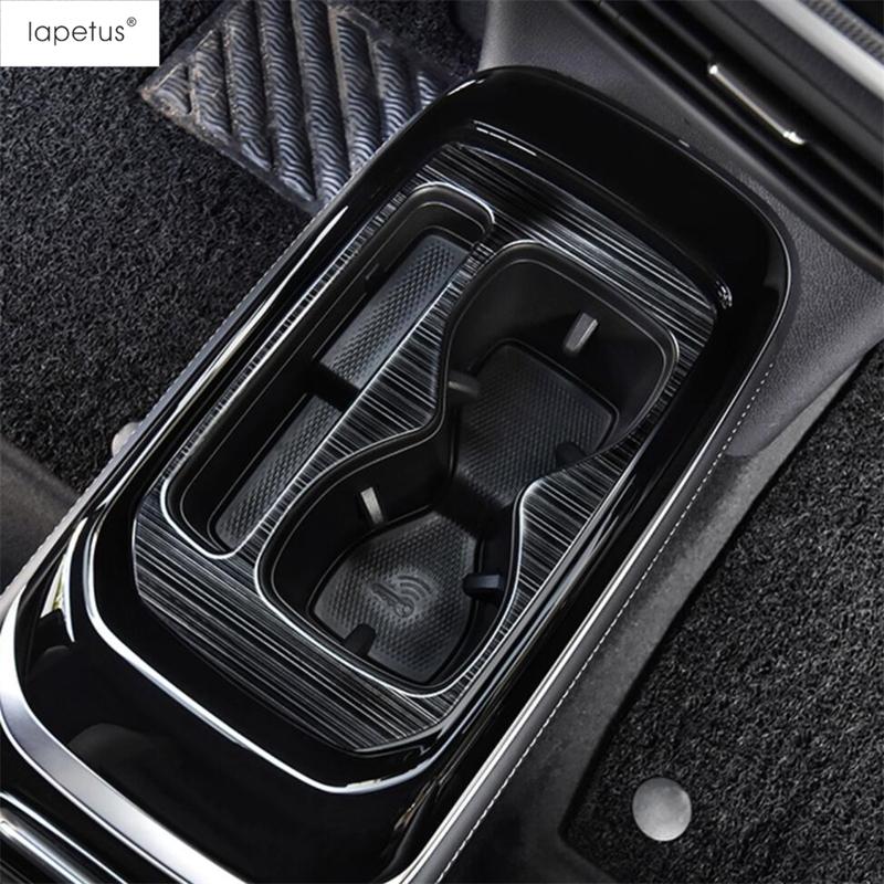 Central Console Gear Shift Water Cup Holder Frame Panel Cover Trim For VW Volkswagen ID.4 ID4  - 2025 Interior Accessories