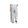 Adidas Piping Woven Tracksuit Bottoms Loose Fit Comfortable Vintage Sports Long Pants Casual Pants Women Bottoms Light-Gray JJ1098