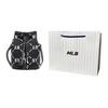 MLB Monogram Collection Artificial Leather Bucket Bag, Shoulder Bag, Crossbody Bag Regular Unisex Black Casual