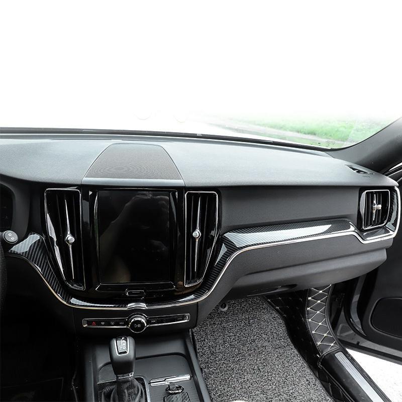 Para Volvo XC60 2018-2026 tira decorativa del salpicadero accesorios de pegatina para coche