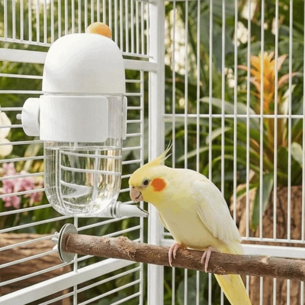 Leak-proof Parrot Water Dispenser Large Capacity Bird Drinking Cup  for Small Animal