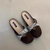 Gentle Fairy Style Ballet Shoes 2025 New French Retro Temperament Elegant Suede Shallow Mouth Mary Jane Shoes