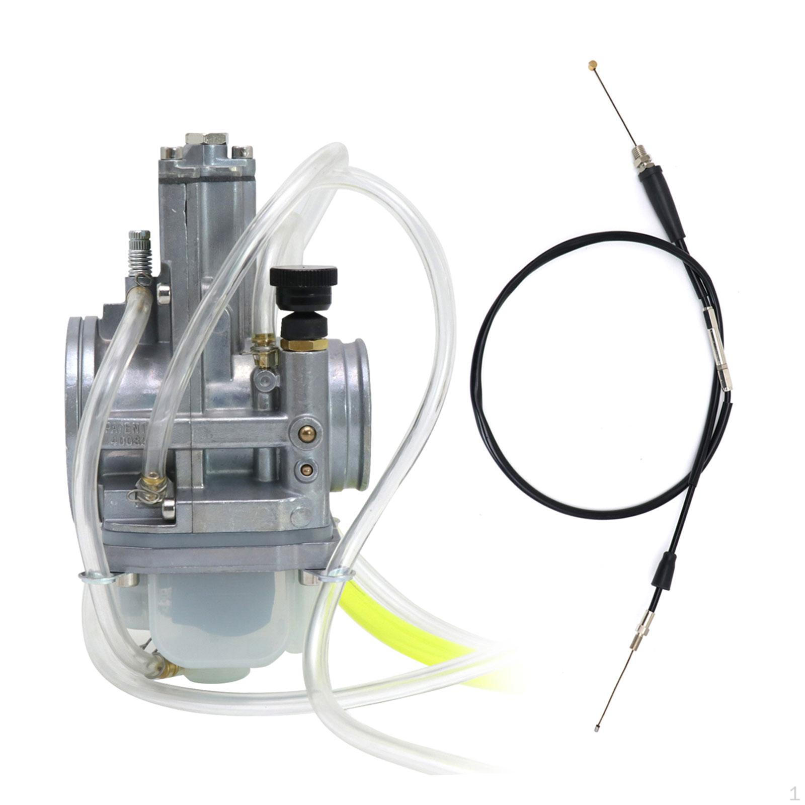 Сплавной карбюратор с тросиком 2-тактный для мотоцикла, аксессуар 36 мм 36mm