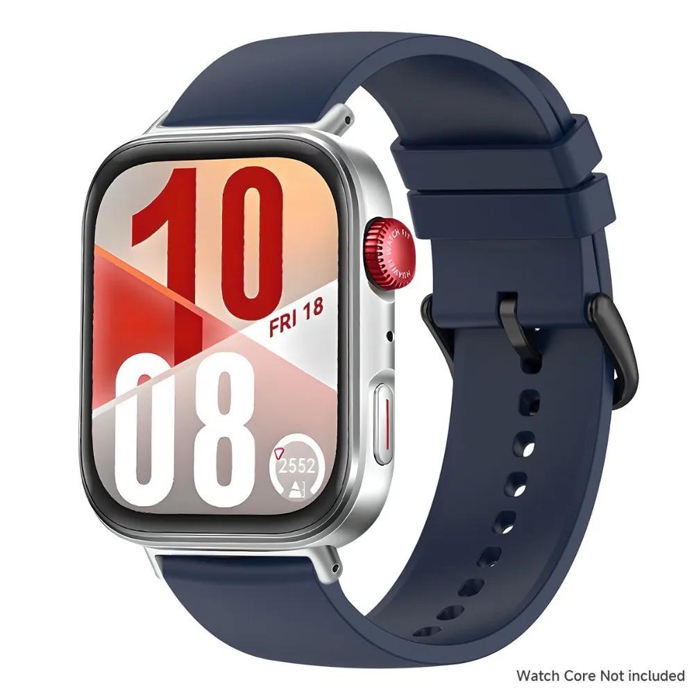 Silikonarmband för Huawei Watch Fit4/4 Pro Armband Smartklocka Ersättningsarmband för Huawei Watch Fit3/2/1 Ersättning