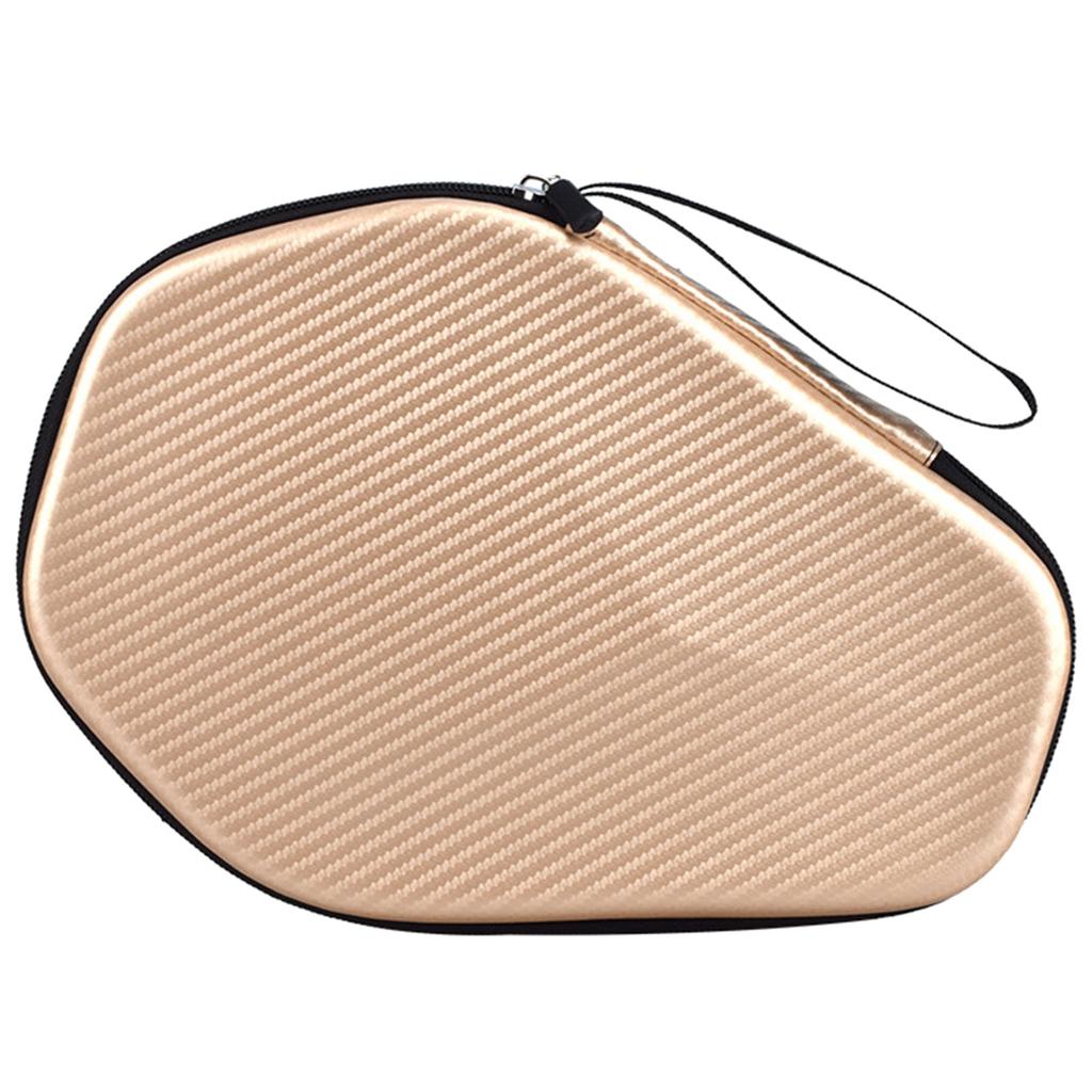 Lightweight Pingpong Paddle Bag Waterproof Case Portable Table Tennis Racket Bag Hexagonal Zipper Handbag Easy to Carry