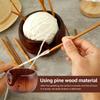 Yarn Bowl Holder with 12 Pcs Crochet Hooks Wood Yarn Bowl Curling Grooves Design Knitting Bowl Smooth Knitting Yarn Bowl Holder