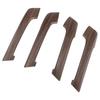ABS Car Interior Door Handle Decoration Cover Trim For Toyota Land Cruiser Prado FJ150 2010-2018 74222-60150 74221-60160