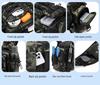 Versatile Fishing Waist & Crossbody Rod Bag with Multi-Functional Design