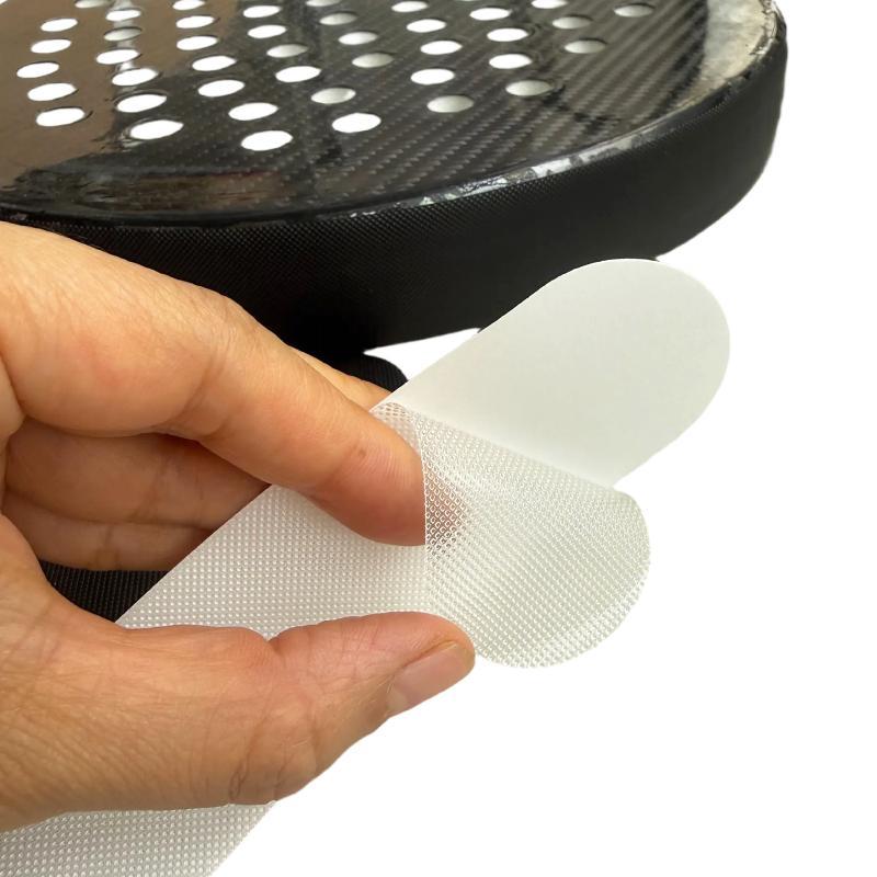 Transparent Waterproof Pickleball Paddle Protection Tape Universal Fit Racquet Head Guard for Sports Enthusiasts