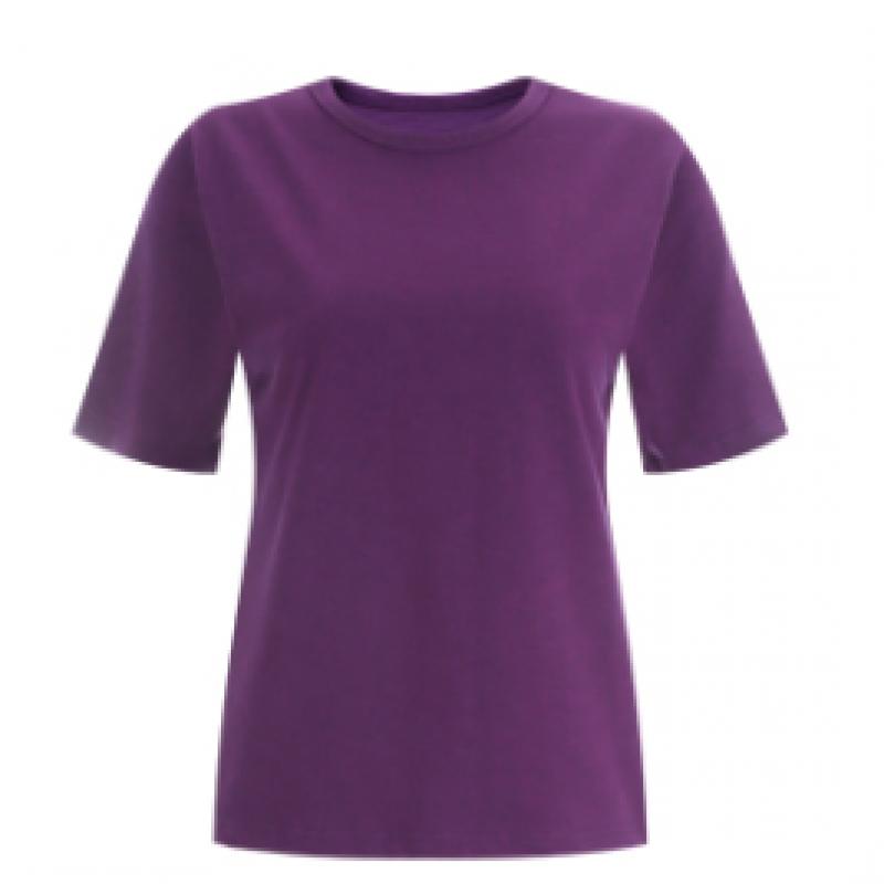 Shop Women Slub Round 100 CoTTon Daily Summer T shirT whiTe Dai Wsh 12015