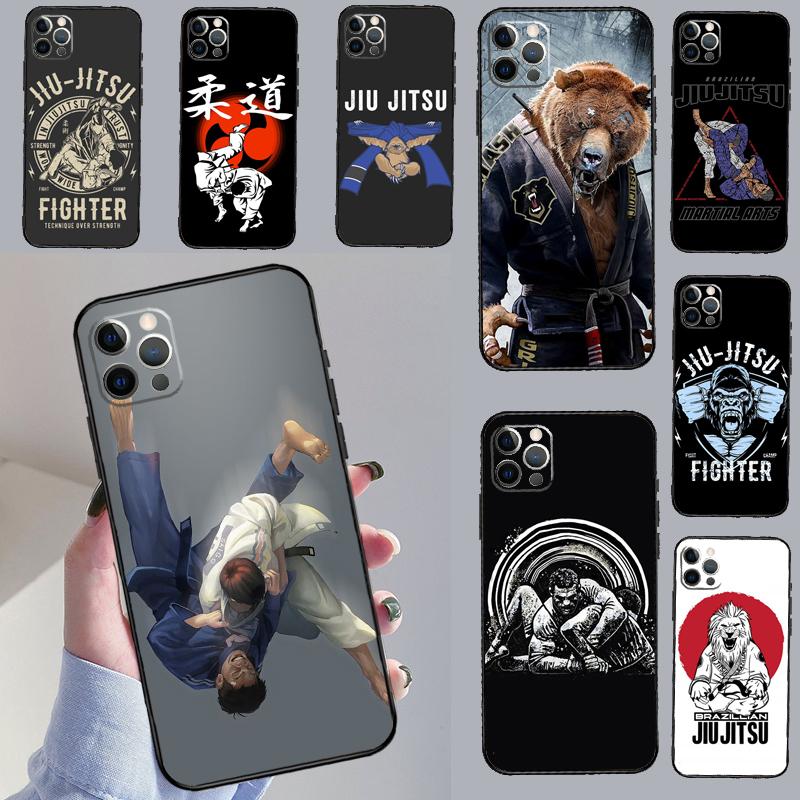 Judo jiu jitsu BJJ Brazilian Case For iPhone 15 Pro Max 14 13 12 11 16 17 Pro Max mini 15 16 Plus 16e 17 Air Phone Cover