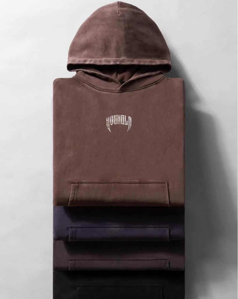 YOUNGLA Men's Retro Streetwear Hoodie - New Autumn/Winter Sports Fitness Running Sweatshirt