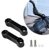 DGYACHOR Motorcycle Mirror, M8 Offset Holder, Mirror Holder, Mirror Riser, 0.3 inch (8 mm)