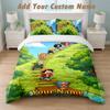 Bedding Set 1 Duvet Cover 2 Pillowcases One Piece Print Soft Bed Linen Bedroom Decor