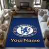 Chelsea Customizable Name Floor Mat Design for Outdoor Kitchen Dining Room Playrooms Anti-slip Rug Office Home Decor Spiritual Gift