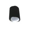 Intermediate Double Kick Skateboard Anti-Slip Sandpaper Sticker - Black, Self-Adhesive, Diamond Sand, 80 Grit.