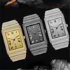 Men's Luxury Gold Diamond Quartz Watch with Date 057
