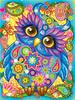 5d Diamond Painting New Owl Cartoon Full Square/round Embroidery Colorful Bird Animal Mosaic Home Decor