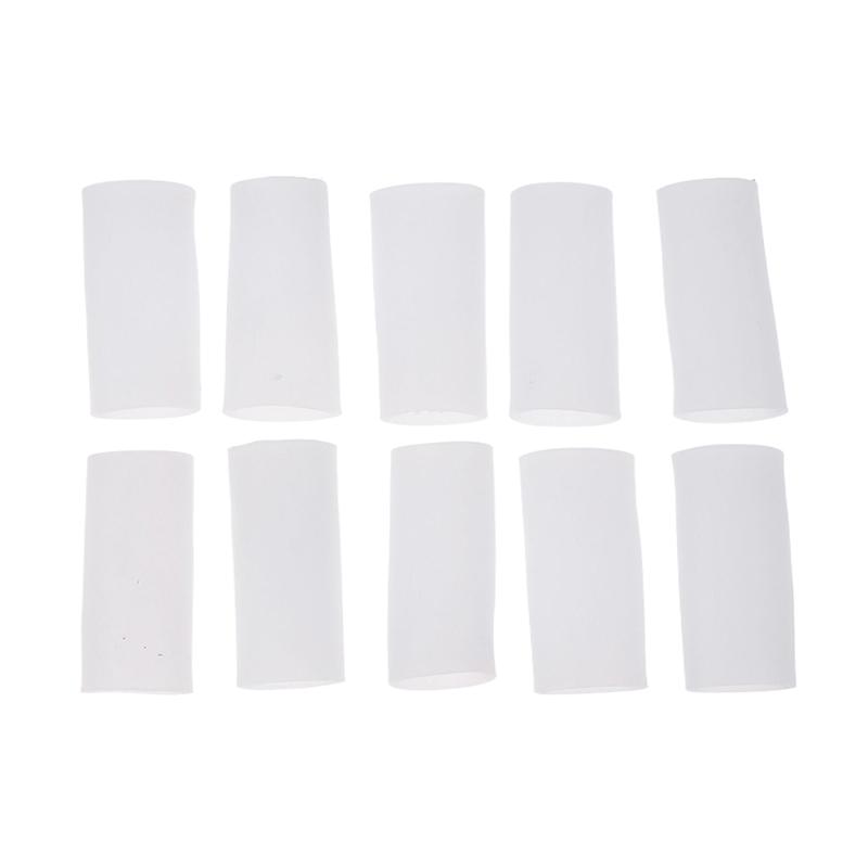 10Pcs Cooking Kitchen Tools Silicone Gel Tube Hand Bandage Finger Protector Anti-Cut Heat Resistant Finger Sleeves