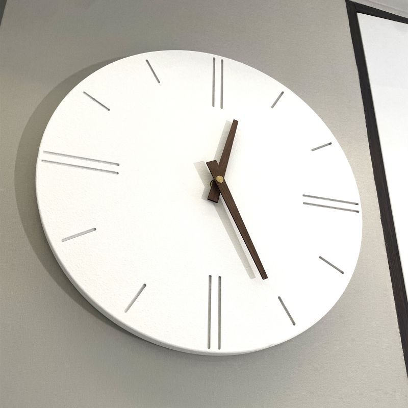 Nordic Original Silent Wall Clock Modern Study Living Room Quartz Wall Hanging Clocks Watch Home Decoration