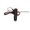 Universal-Zigarettenanzünderstecker fürs Auto, 12 V, mit Schalter, Sicherung, LED-Anzeige, Auto-Netzkabel, 1 Meter, Ein-/Aus-Schalter, Ladegerät-Adapter