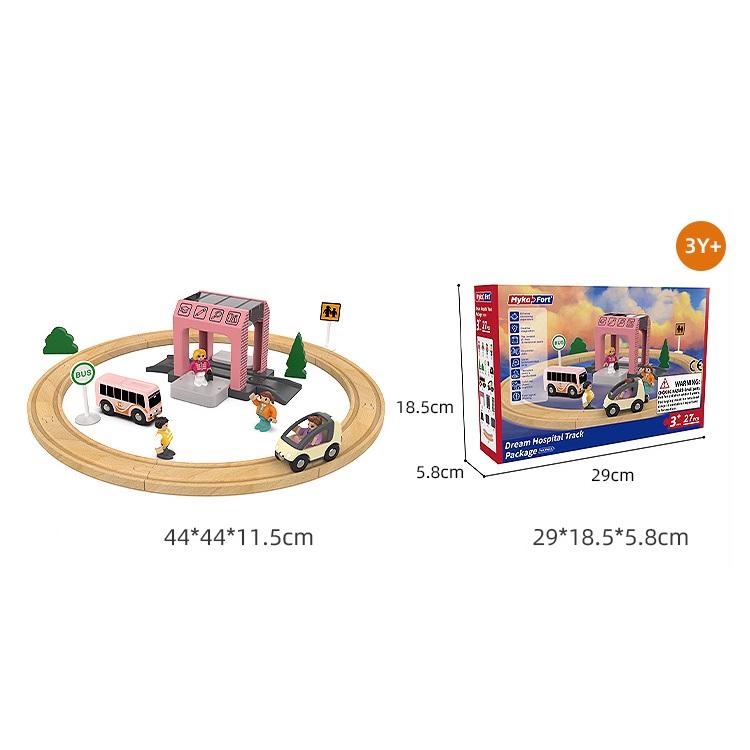 

Детская развивающая деревянная игрушка Магнитная железная дорога Машинка DIY Собранный ранний образовательный поезд Костюм Подарок Девочке 99658