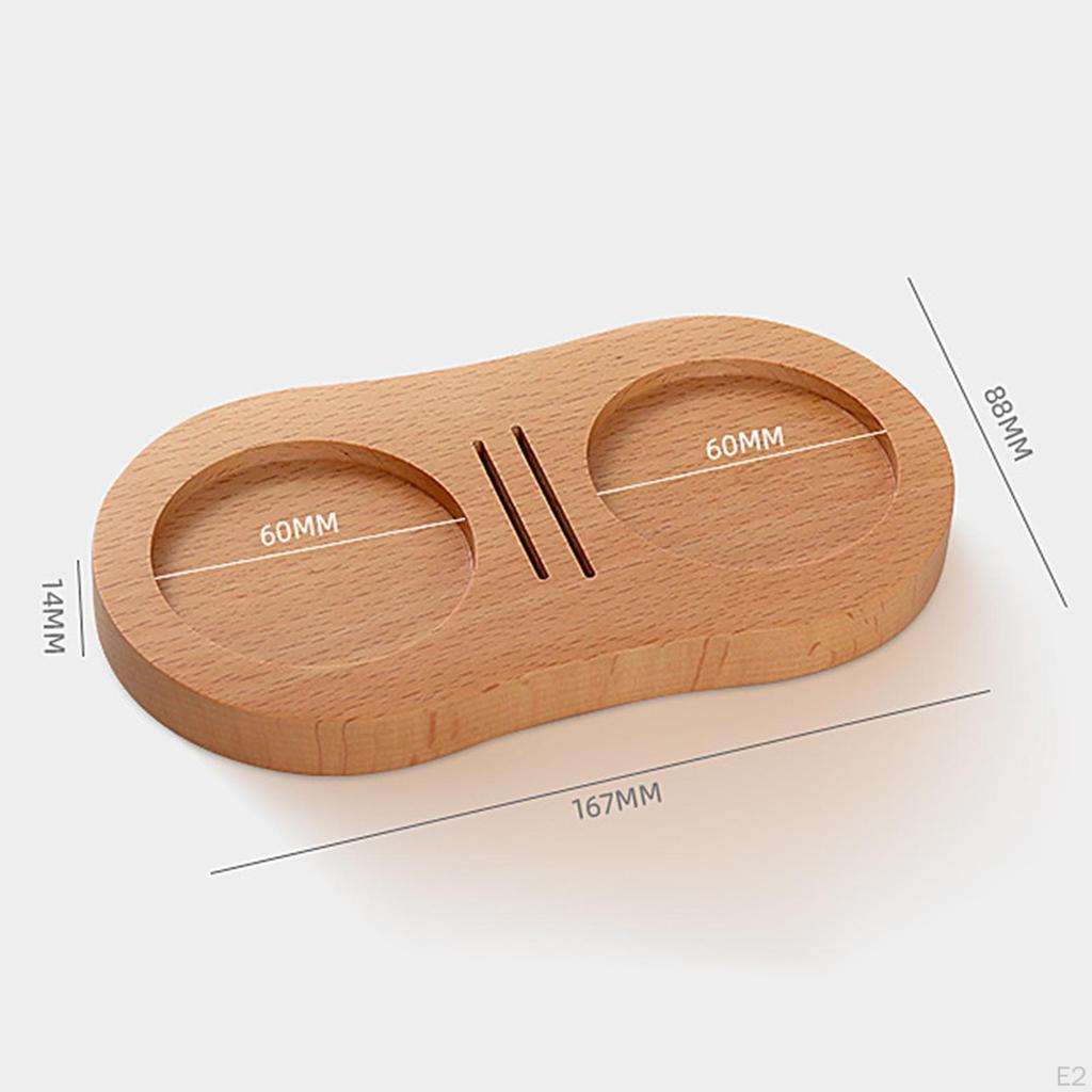 Kaffee-Tamper Espresso Sesary Station Anti-Rutsch Rebutor-Ständer Arbeitsplatte für