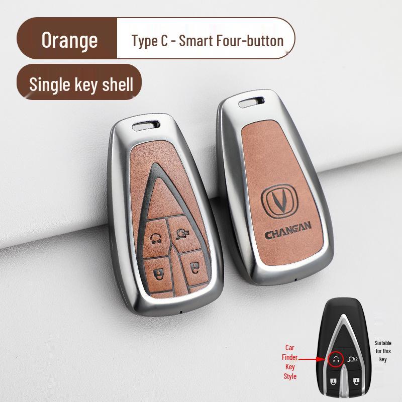 Changan Nuomi Corn Key Case: Lumin Square Candy Car Key Shell for Men & Women