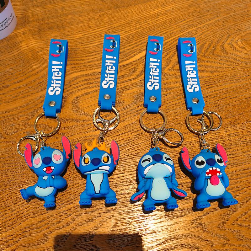 Stitch Keychain Cartoon Cute Doll Machine Small Gift Student Gift Kawaii Cute Personalized Gifts Y2k Fashion Toys Anime Cartoon