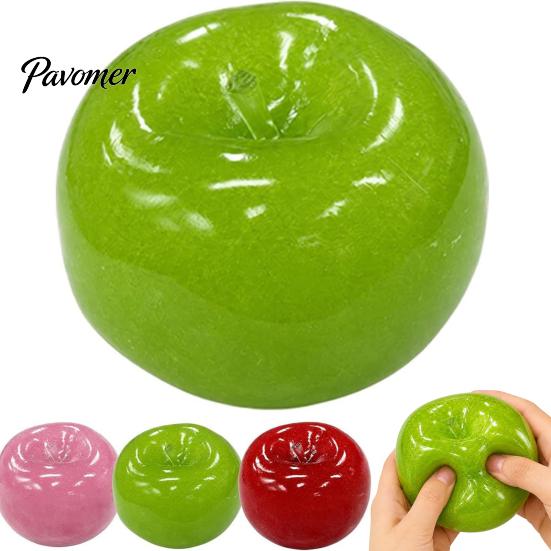 Fake Fruit Fidget Toys 1/3Pcs Slow Rebound Squeeze Toy, Stress Relief Sensory Shape Calming Tools Toy for Home Office Classroom Soft