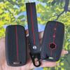 Precise Fit Silicone Remote Key Cover With Keychain, Honeycomb Grip Shell For Suzuki Swift Grand Vitara SX4 S-Cross XL-7 Fob