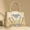 Wedding bag National style embroidery Festive bride wedding bag Fashion atmosphere Happy mother-in-law handbag Large capacity high-end bag