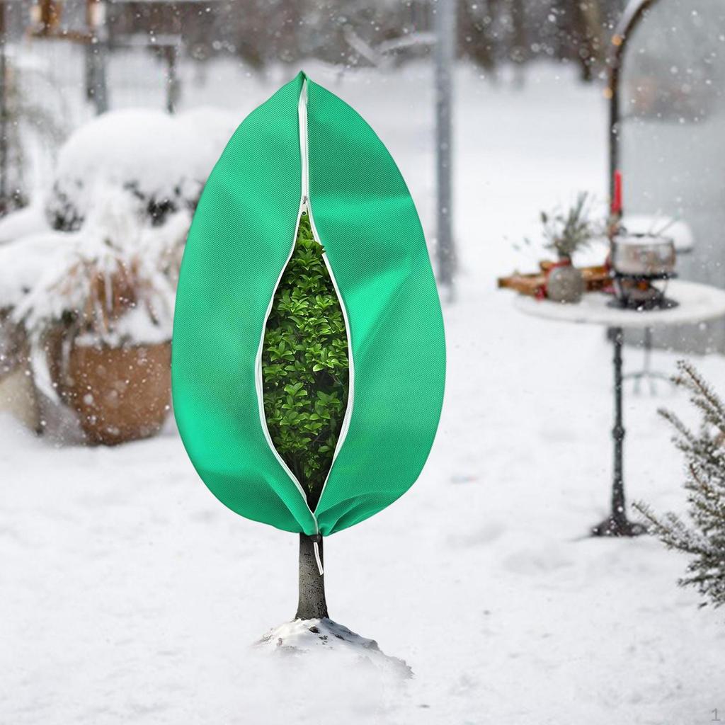 Plant Blanket Gardening Accessories Freeze Protection Bag for Potted Plants Backyard