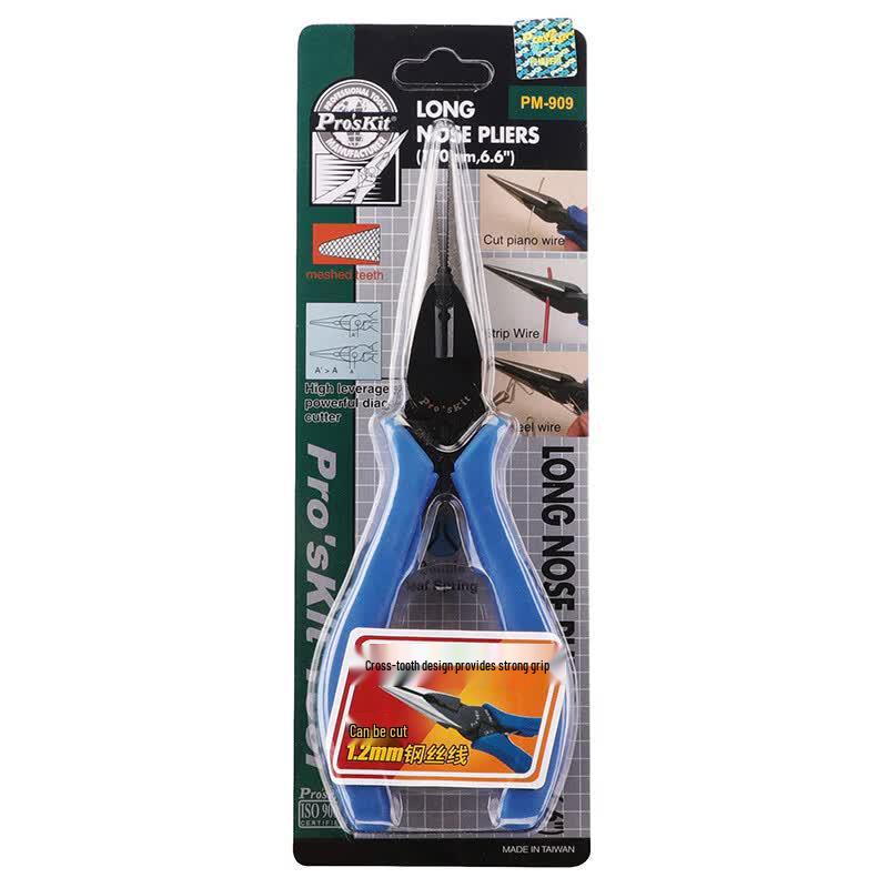 Pro'sKit PM-909 6-inch Long Nose Pliers