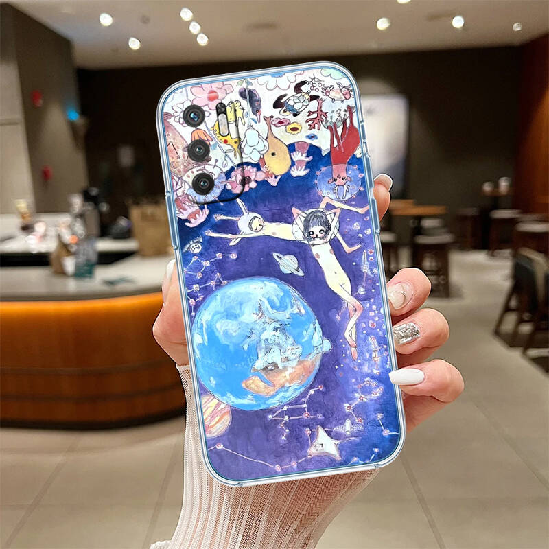 Aya Takano Case for Motorola E7 E22 E20 E13 E15 E22S E30 E40 G10 G20 G04 G22 G23 G05 G75 G35 G55 G6 G7 G8 G9 Plus Power Play