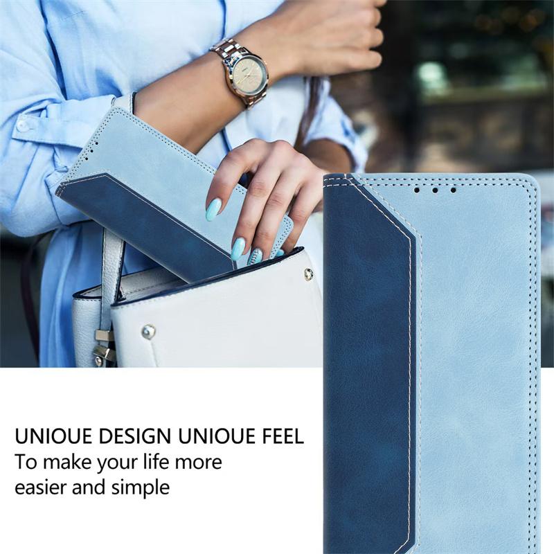 Magnetic Flip Leather Phone Case For Samsung Galaxy A17 5G A37 A57 A56 A36 A26 A16 A55 A35 A25 A15 A54 A34 A24 A14 A53 A33 A13 A52 Wallet Card Cover