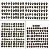 100Pcs Natural Acorns for Crafting and Home Decoration Elegant Holiday Wreath Accessories Christmas Table Centerpieces
