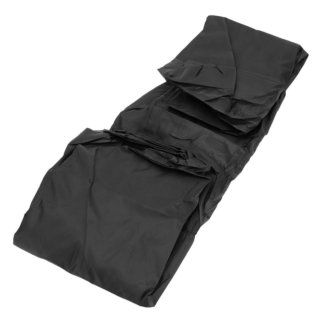 Lawn Mower Cover Heavy Duty 210D Oxford Fabric Silver Coating Waterproof Windproof UV Proof Outdoor Push Mower Cover