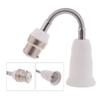 Multifunctional B22 to E27 Base Extended Light Holder Lamp Bulb Socket Adapter for Photography Studio and Home Decor