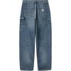 Carhartt WIP Fw24 W Brandon Single Knee Pant Women Pants Blue I034225-01-4L