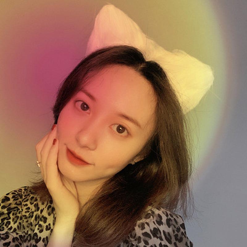 

Кошачьи уши аниме Лолита, аксессуары для волос, уши, косплей, кавайный парик, готический головной убор, кавайные аксессуары, повязка на голову ручной работы белый