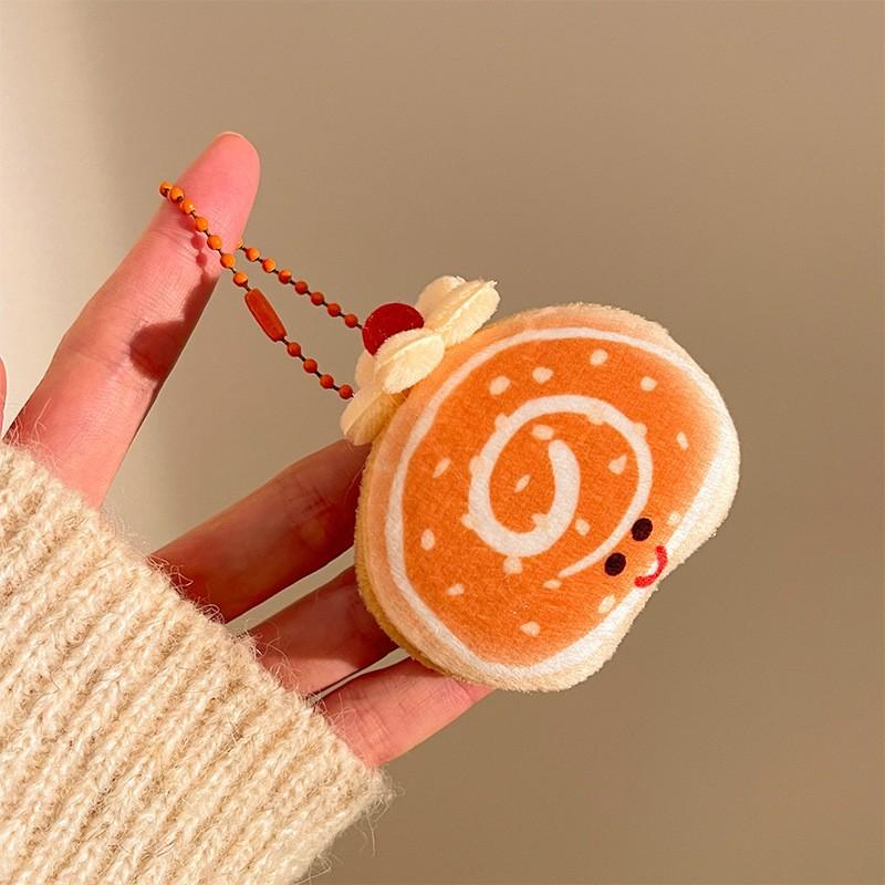 Cute Doll Pendulum Small Gift Pendant Ground Marketing Cartoon Keychain Plush Doll Backpack Bag Lanyard Accessories