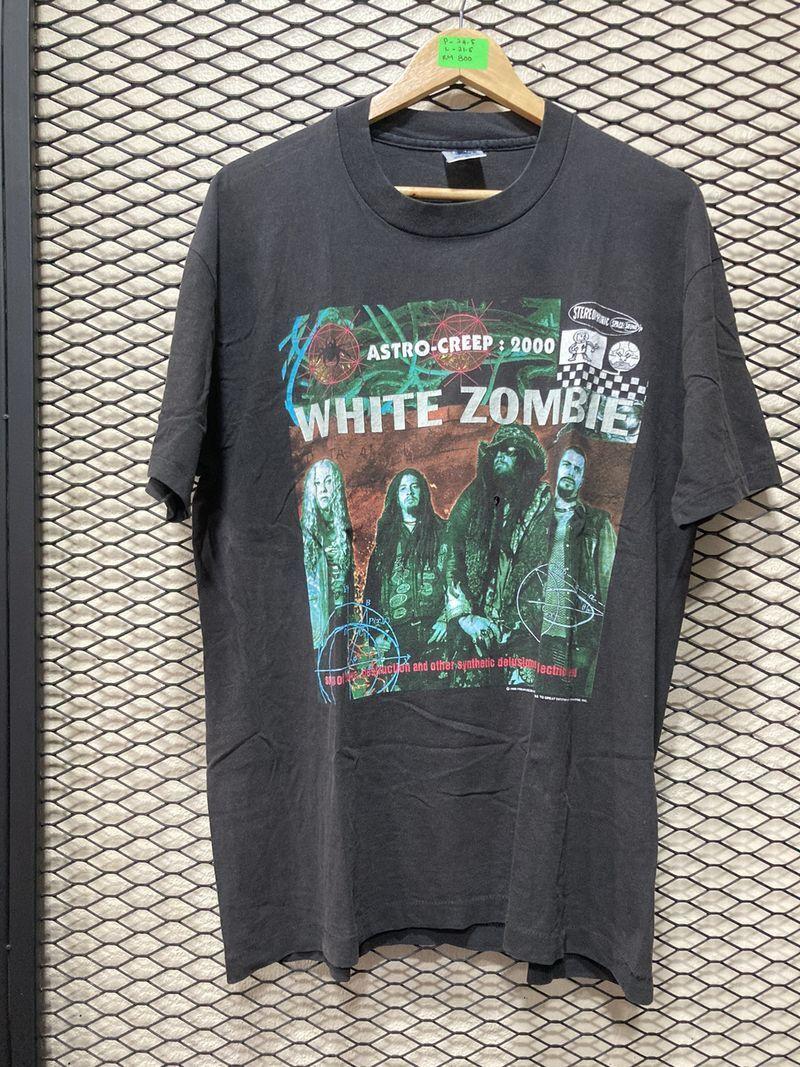 1995 White Zombie Band Black Short Sleeve Unisex Tshirt Reprint S5XL KH7716 S