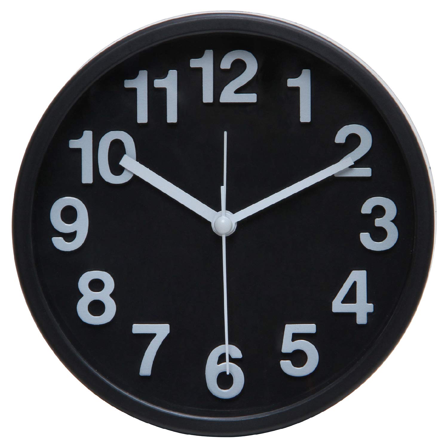 

Fujiboeki Table Clock Black Diameter Liam 99230 13.4cm