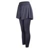Fake Two-piece Fitness Pants and Skirts for Women with High Waist Belly Tight Leggings Wearing Running and Anti-embarrassing Quick-drying Yoga Pants