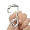 1Pc 80MM Scuba Diving Hook 316 Stianless Steel Quick Release Spring Hook Diving Accessories BCD Equipment Camping Carabiner Hook