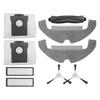 1 Set For D10 Plus  2/RLD32GD Robot Main Side Brush Filter Bags Vacuum Cleaner Accessories Kits Spare To Replace
