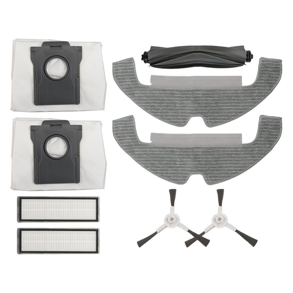 1 Set For D10 Plus  2/RLD32GD Robot Main Side Brush Filter Bags Vacuum Cleaner Accessories Kits Spare To Replace