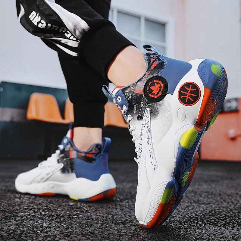 Neue Herren Basketballschuhe Unisex Original Training Fitnessstudio Feld Luxus Sportsneaker Athletisch Lässig Damen Street Basketballstiefel