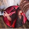 1Pc Uchiha Itachi Circular Print Rug - home decoration Carpet For Living Room Bedroom Flooring Computer Chair Area Rug